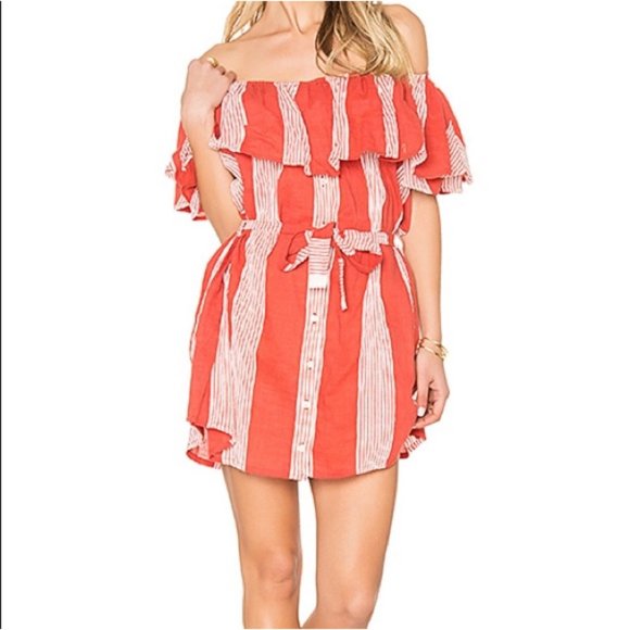 🔴 2 for $20 Faithfull The Brand Amalfi Striped Dress 2 - Picture 8 of 10